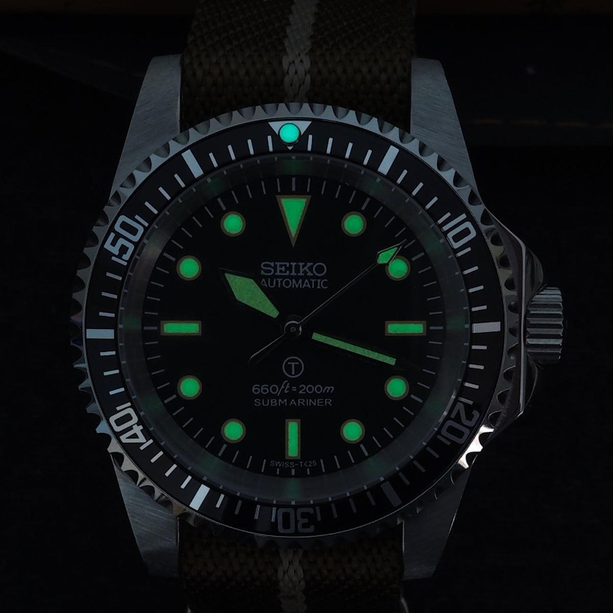 Custom Seiko Vintage Mod Watch